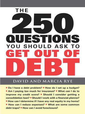 cover image of The 250 Questions You Should Ask to Get Out of Debt